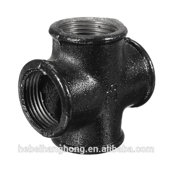 galvanized iron key klamp fittings side outlet elbow factory