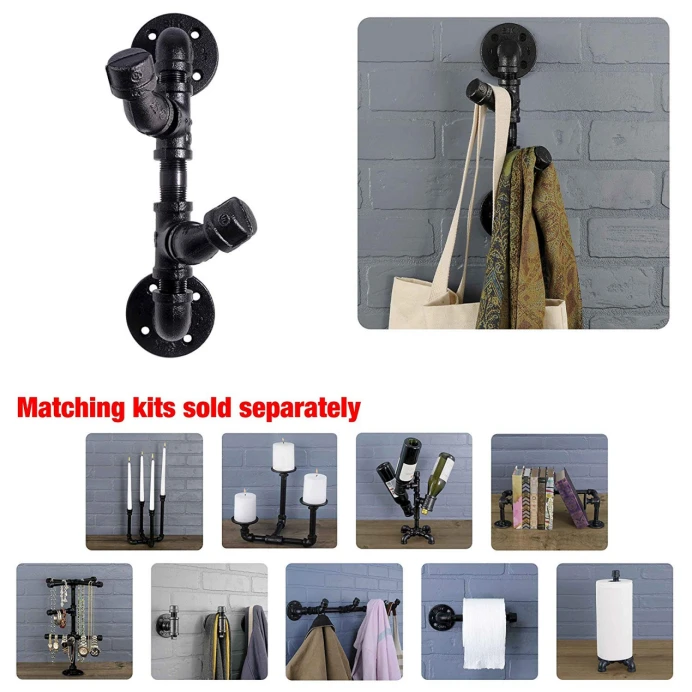Plumbing with Malleable Pipe Floor Flanges