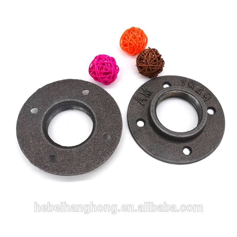 wholesale threaded floor flange iron pipe fittings