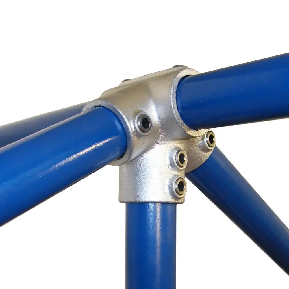 Hot galvanized cast iron adjustable key clamp