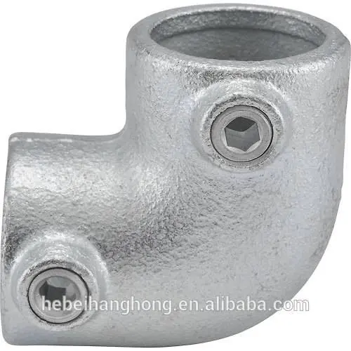 1-1/4-in x 90-Degree Gray Galvanized Steel Structural Pipe Fitting Elbow