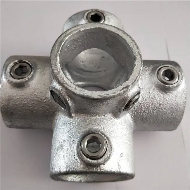 hot dipped galvanized malleable iron 42.3mm key clamps
