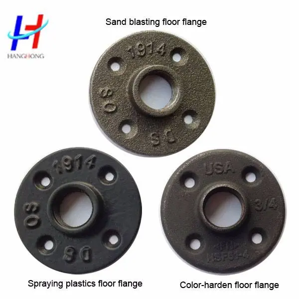 Floor flange 1/2 and 3/4 use for furniture