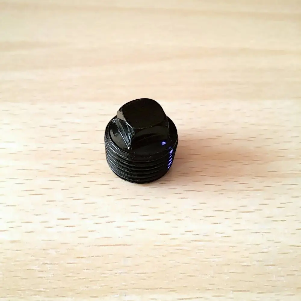 1/2'' 3/4'' 1'' Square Head Pipe Plug, cross tee, elbow, reducer, floor flange black iron pipe fittings for original furniture
