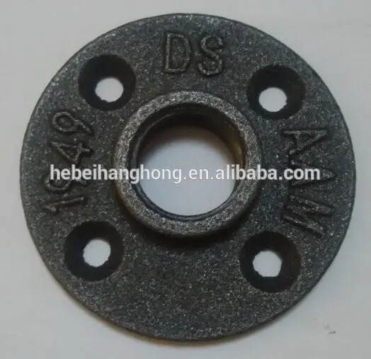 3/4 Inch Floor Flange Black Malleable Iron Pipe fittings