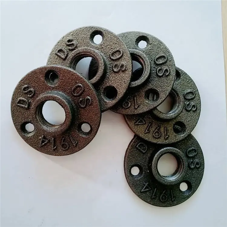 3/4'' home decoration pipe fittings, shiny and delicate surface, no rust