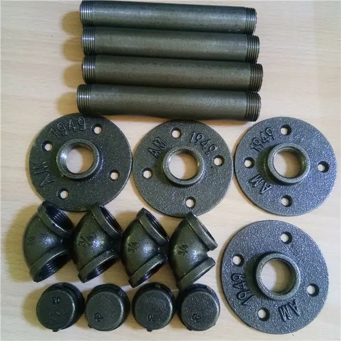 sell well malleable iron black pipe BSP threaded fittings