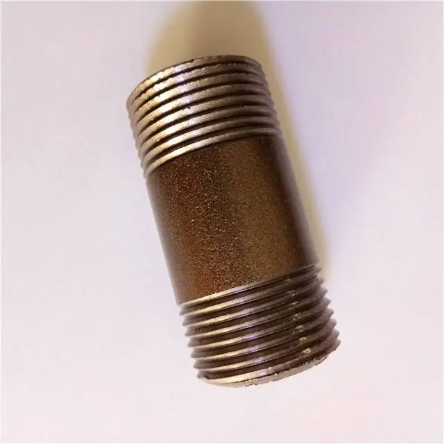 malleable cast iron pipe used in DIY furniture