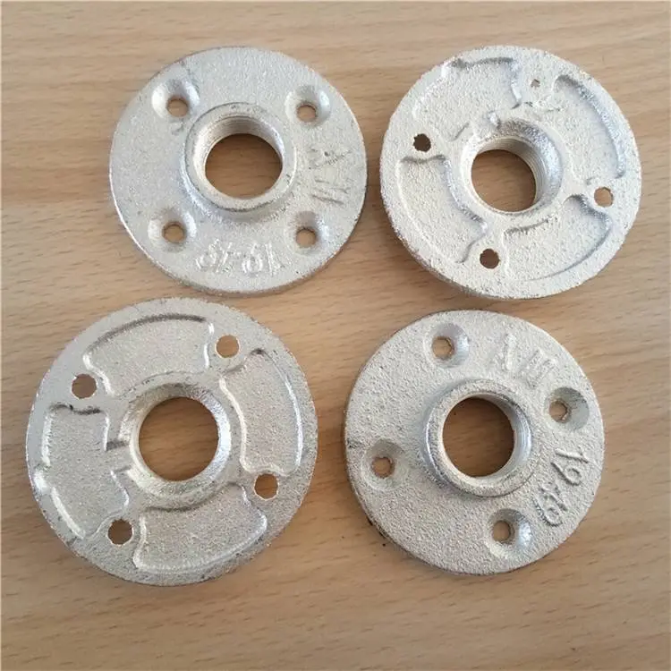 Meallable Tee Pipe Fittings 1/2