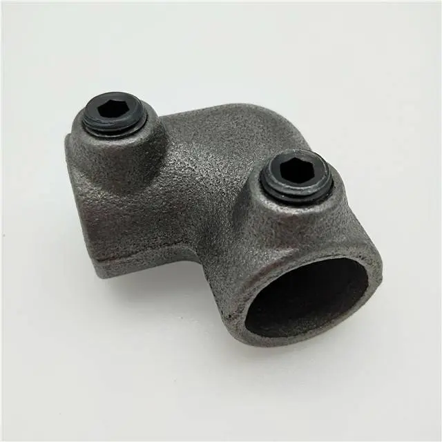 malleable galvanized cast iron pipe fittings and key clamps
