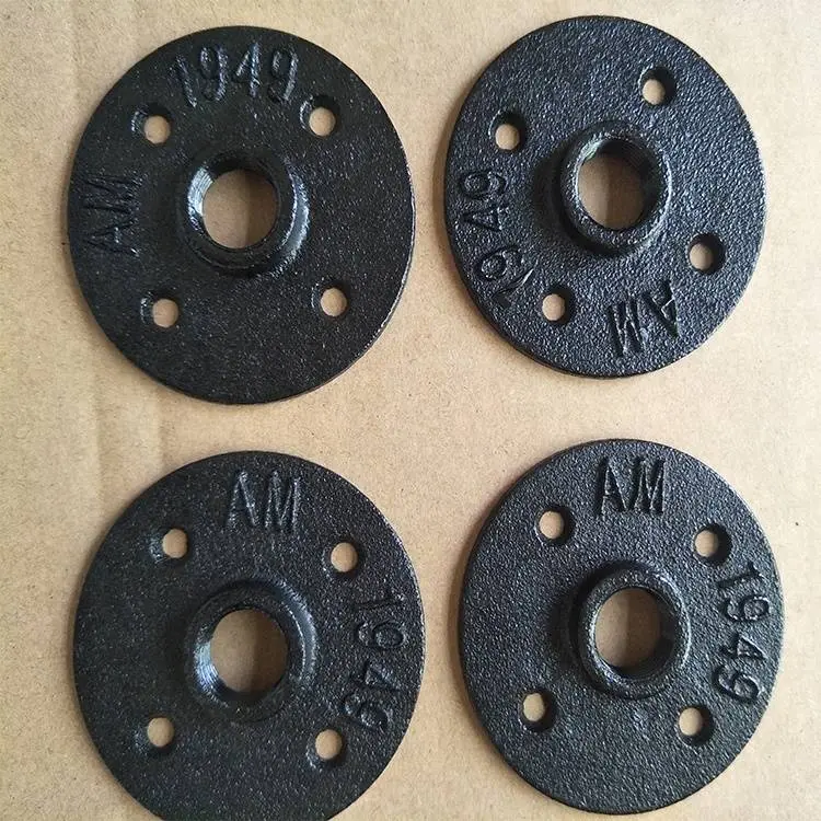 1/2'' 3/4'' Cast Iron Pipe Fittings from China manufacturer for furniture table leg