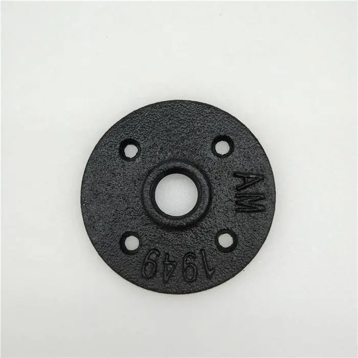 black antique wall flange for furniture