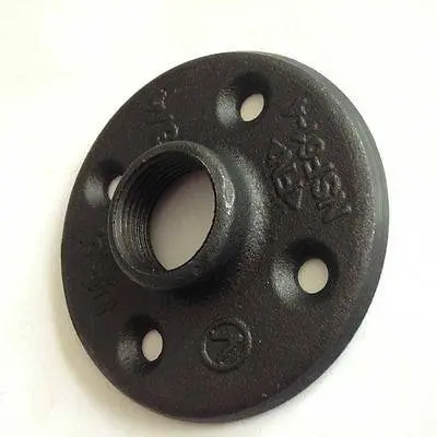 floor flange pipe fittings are used in vintage pipe furniture