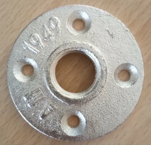 Hot Dip Galvanized Malleable Iron Pipe Fittings floor flange