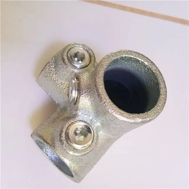 3 way tee key clamp