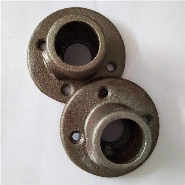 Black Oxide 25 yy standard railing flange key clamp used for 26.9mm pipe
