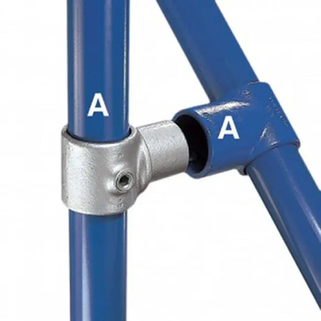swivel tee key clamp fittings galvanized cast iron