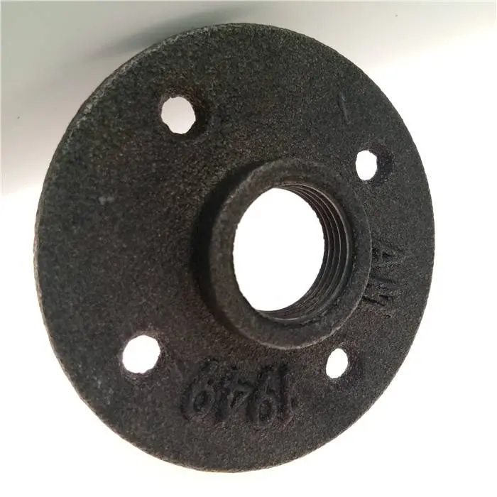 Flange Type and NPT thread Iron Material flange