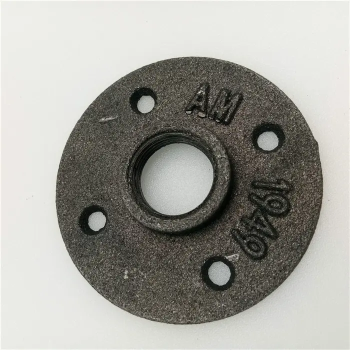 cast iron black 3/4 closet flange for diy furniture