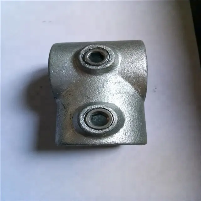 Black Cast Iron Key Clamp used in Construction Handrails, antique furniture