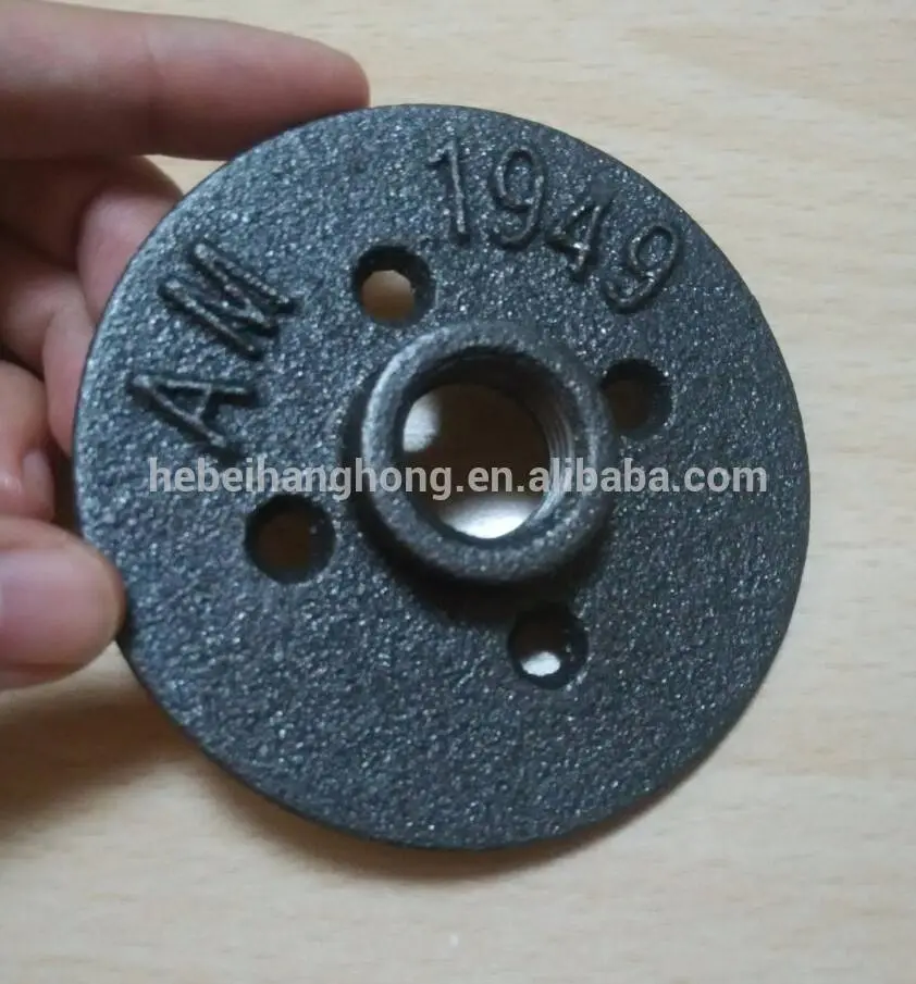 Brides de plancher / Iron floor flange 3/4