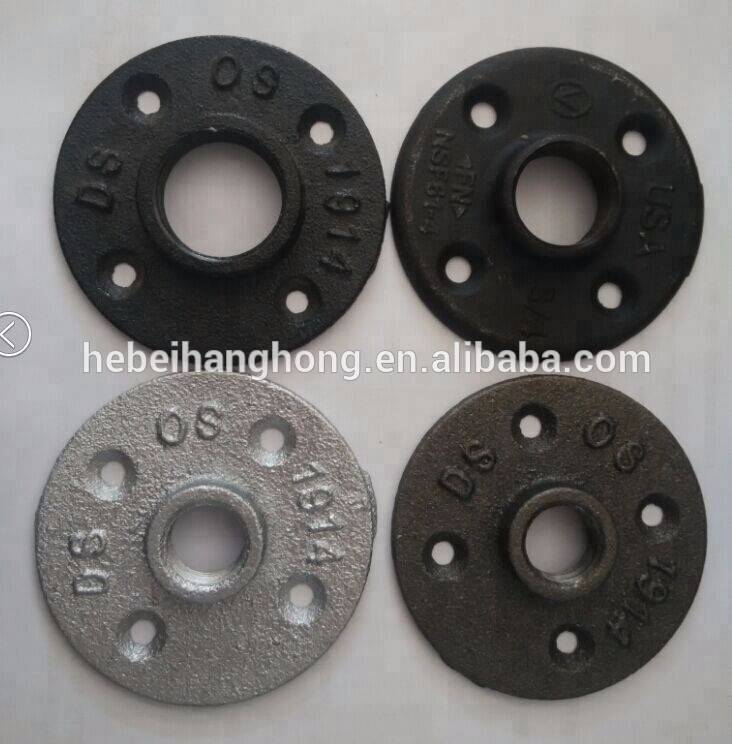 Wholesale Black Malleable Cast Iron Elbow Pipe Fittings for Plumbing and Construction Use
